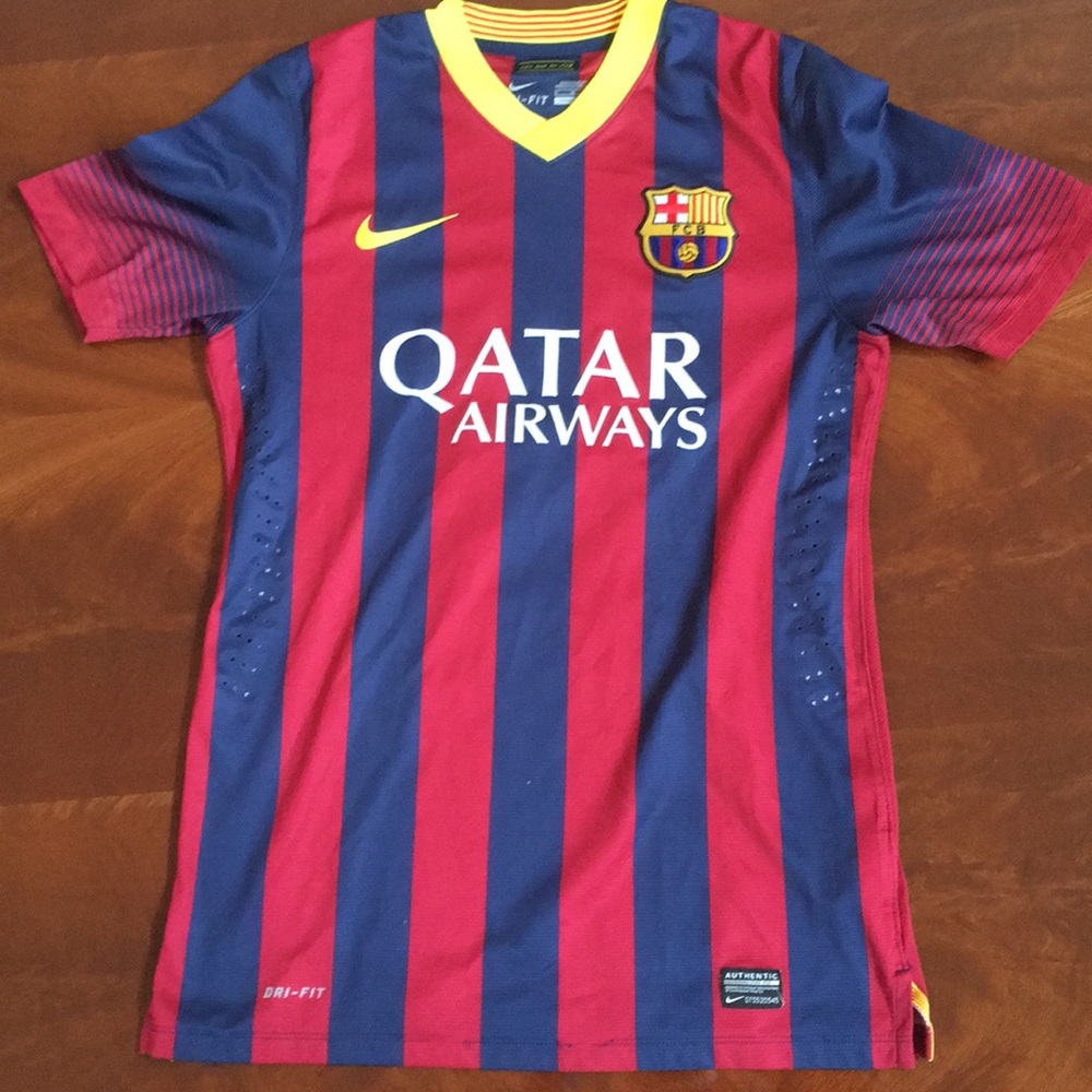 Nike soccer jersey Barcelona